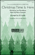Christmas Time Is Here Three-Part Mixed choral sheet music cover Thumbnail